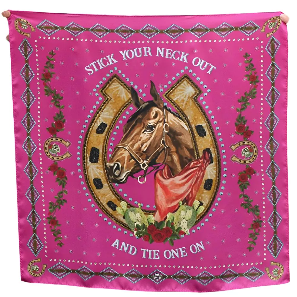 Fringe Scarves "Hold Your Horses" Short Wild Rag