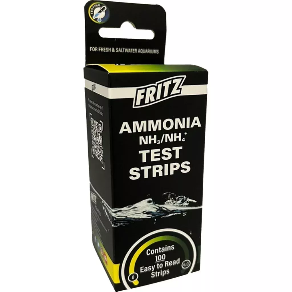 Fritz Ammonia Test Strips, 100 Count