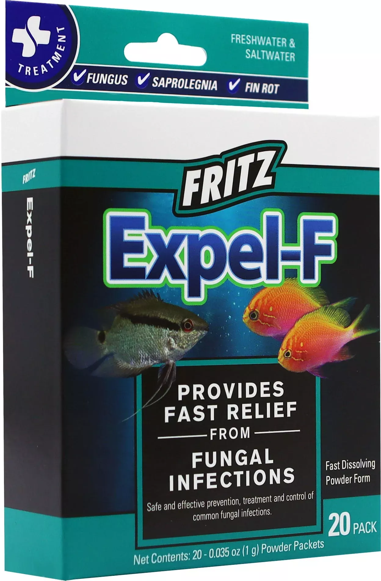 Fritz Expel-F Antifungal Medication, 20-Count