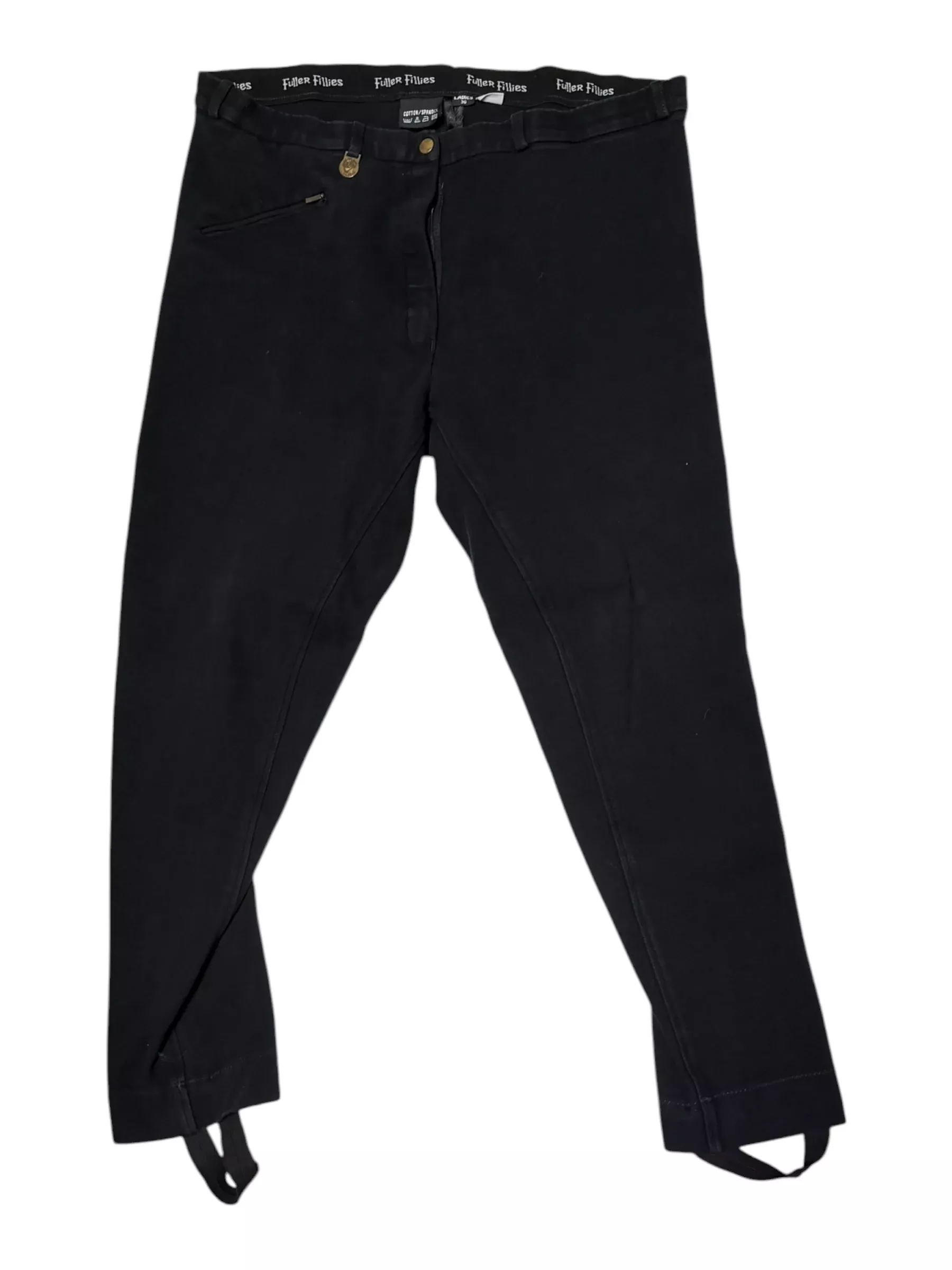Fuller Fillies Jods - Black - 36 - USED