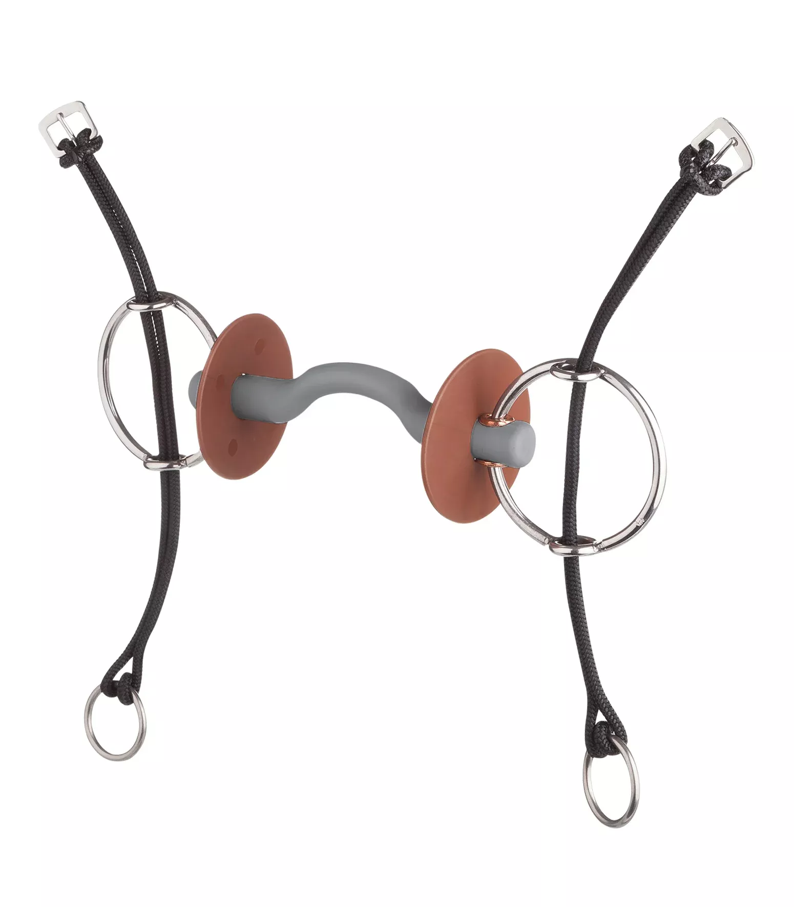 Gag Bit With Tongue Port Bar