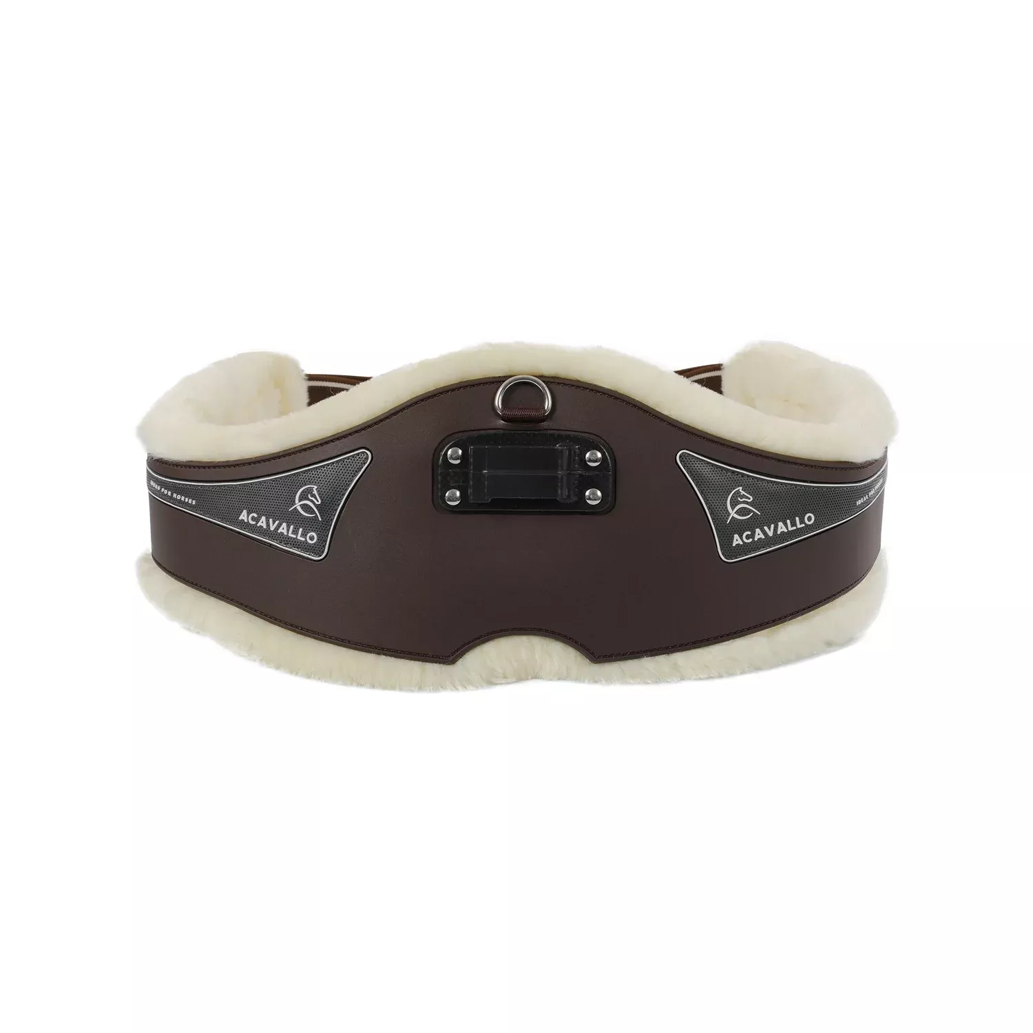 Gel & PVC Anatomic Girth Detachable Eco-Wool Lining