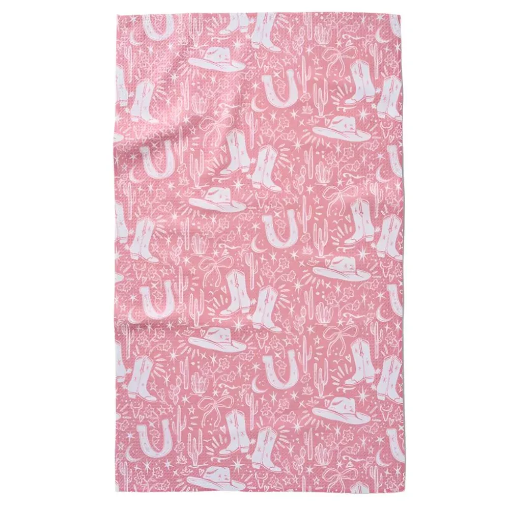 Geometry "Cowgirl Chic" Tea Towel