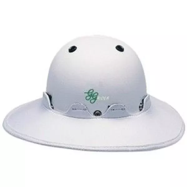 GG Rider 4 inch Wide Helmet Brim