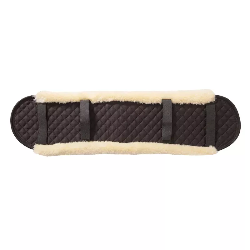Girth Cover with Faux Fur