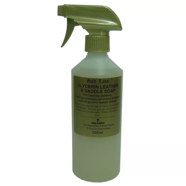 Gold Label Glycerin Leather & Saddle Soap Liquid