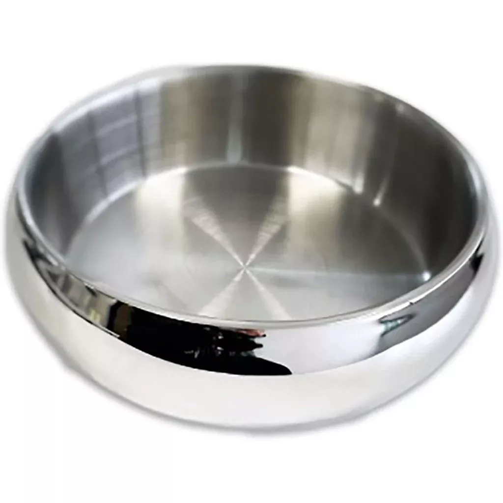 Goo-eez Brilliant Double Wall Bowl, Stainless, Large