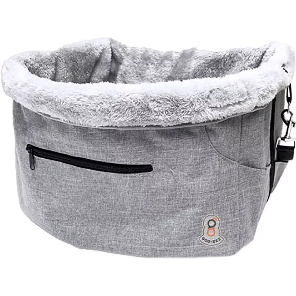 Goo-eez Foldable Dog Car Booster Seat, One Size, Gray