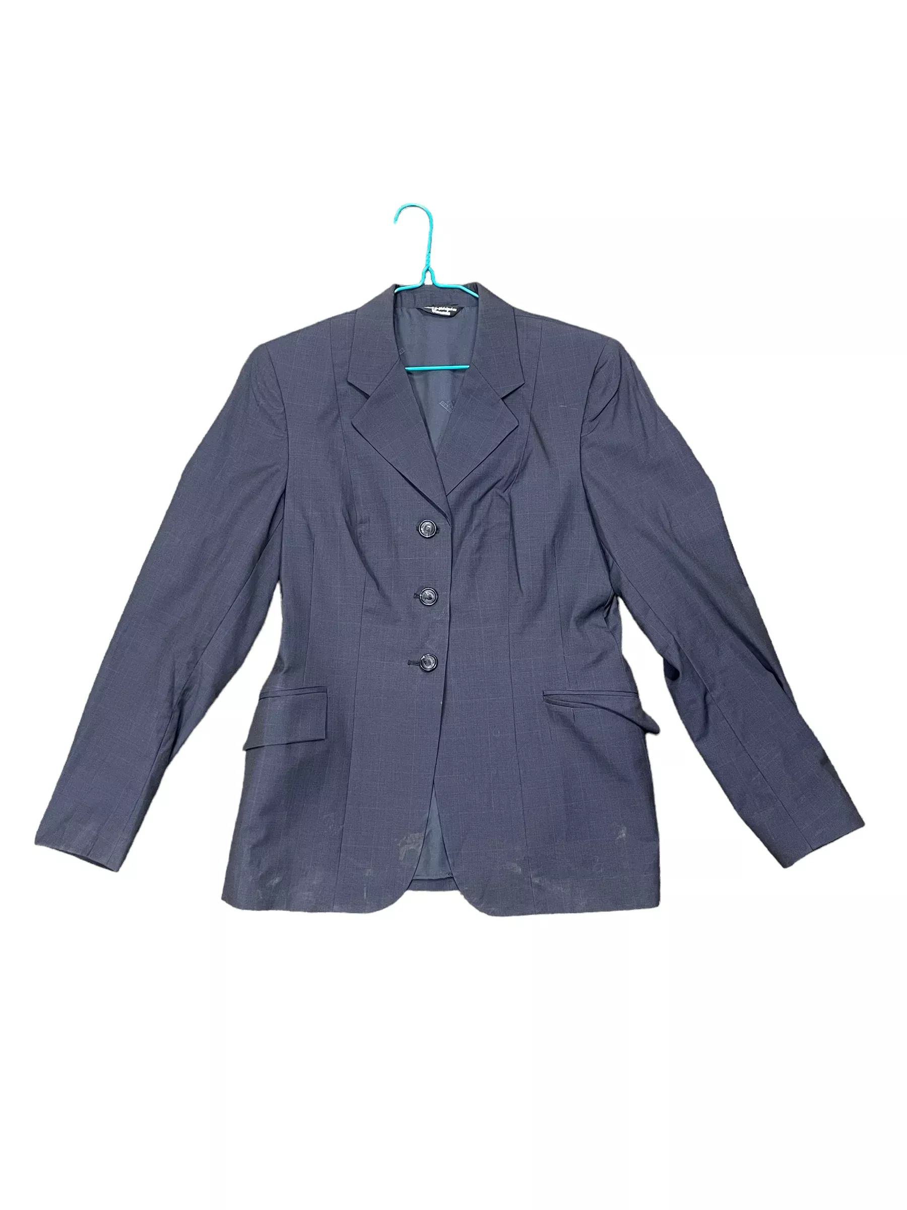 Grand Prix Show Coat *Stains* - 14R navy - USED