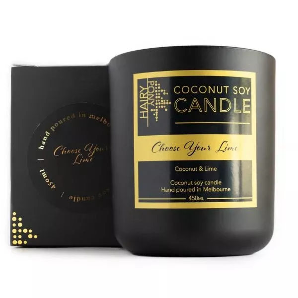 Hairy Pony Candle Choose Your Lime