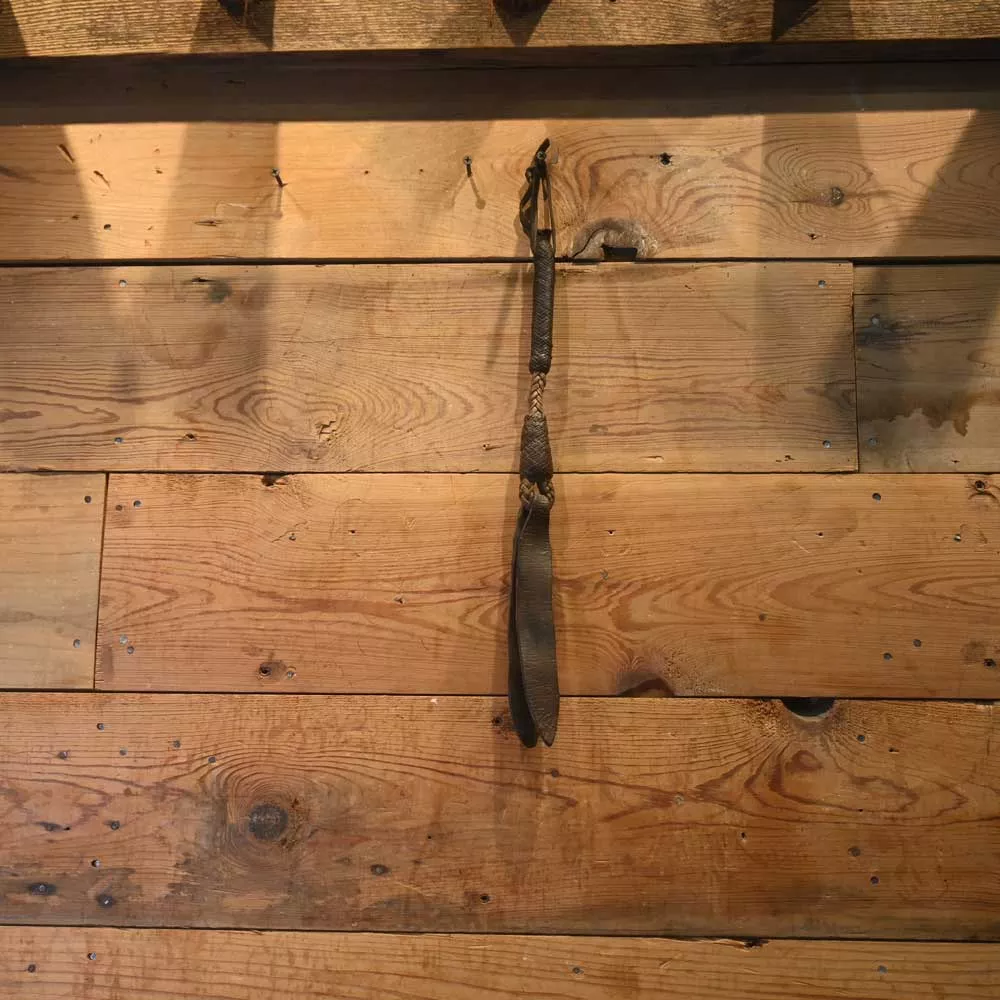 Handmade Rawhide and Leather Quirt