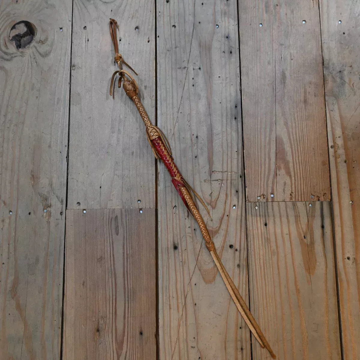 Handmade Vintage Leather Quirt