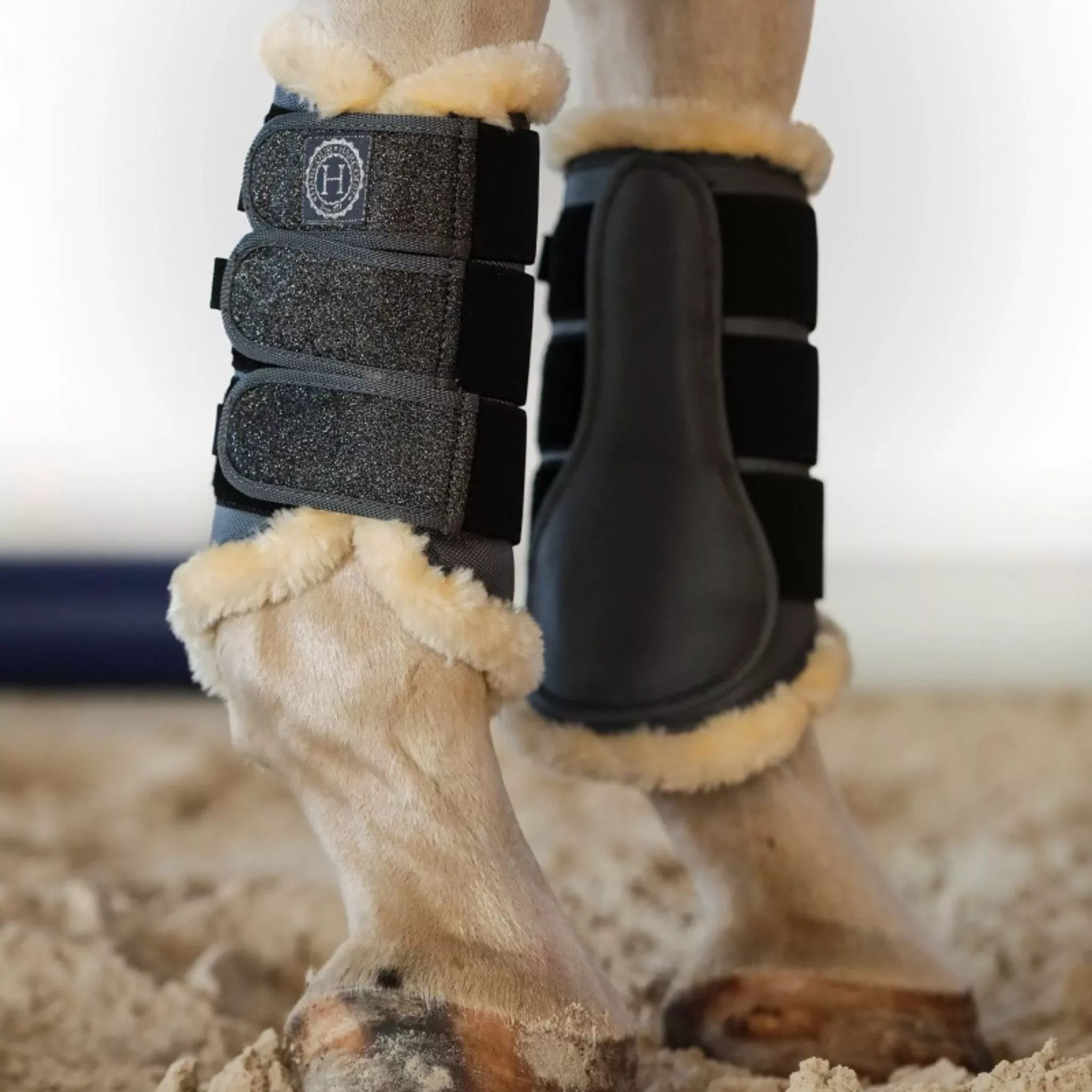 Harcour Cosmo Tendon Boots Grey