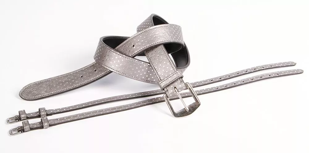 Harrys Horse Dots Belt and Spur Set