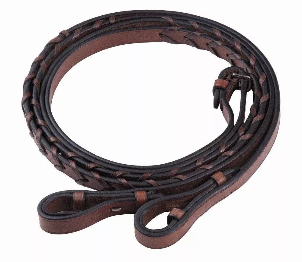 Henri de Rivel Advantage Flat Laced Reins "Pony Size"