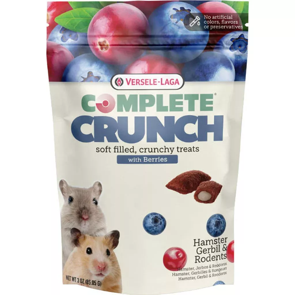 Higgins Complete Crunch Treats for Hamsters & Gerbils, Berry, 3 oz