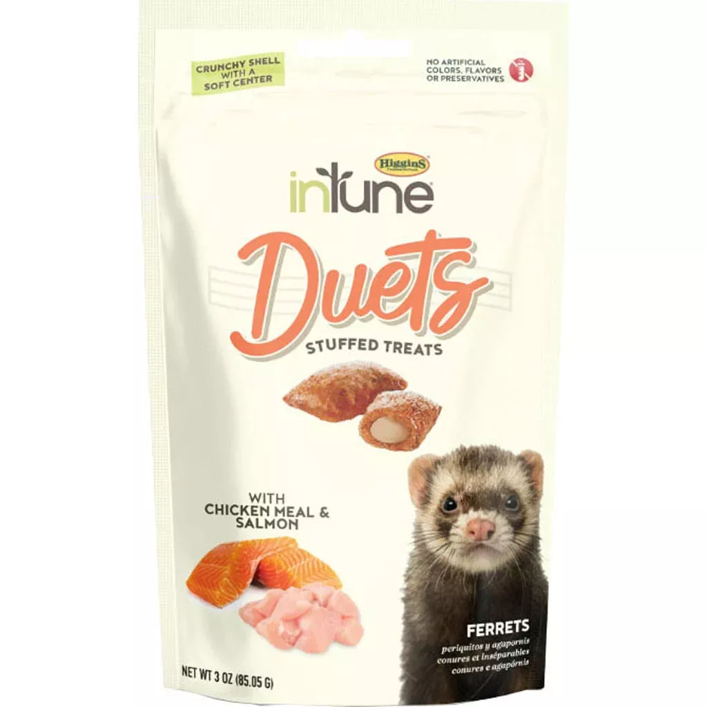 Higgins inTune Duets Treats for Ferrets 3 oz Salmon