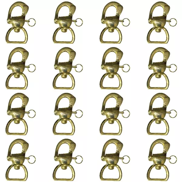 Hilason Brass Shakel Hook Quick Release Pack Of 8