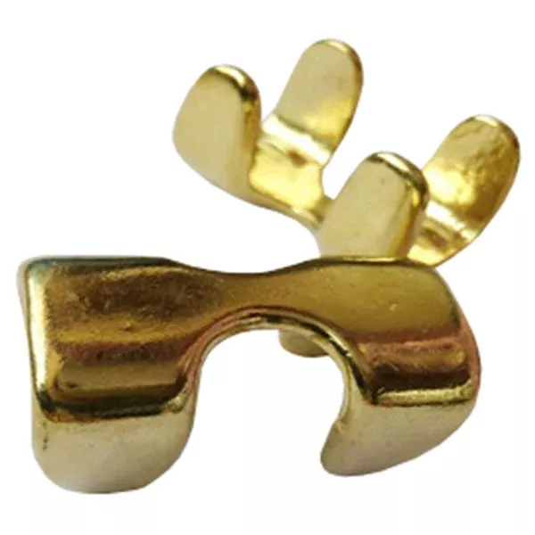 Hilason Western Horse Solid Brass Halter Clamps