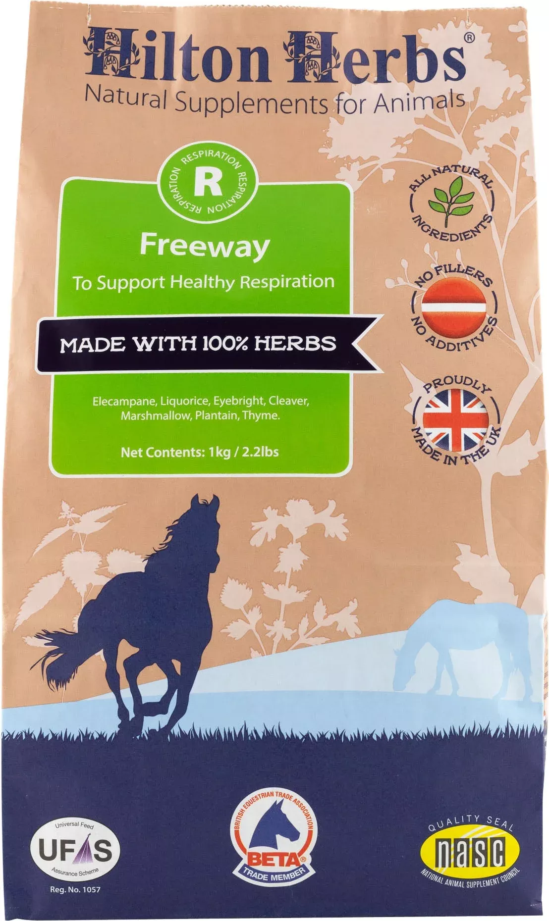 Hilton Herbs Freeway for Respiration, 2.2 lb