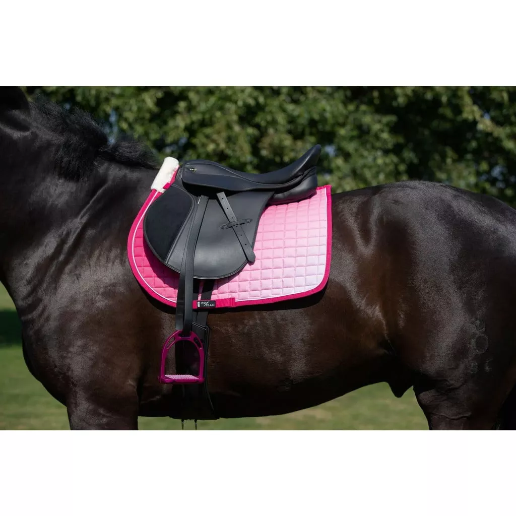 HKM Advanced Color Saddle Pad Pink
