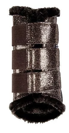 HKM Glitter Fleece Exercise Boots