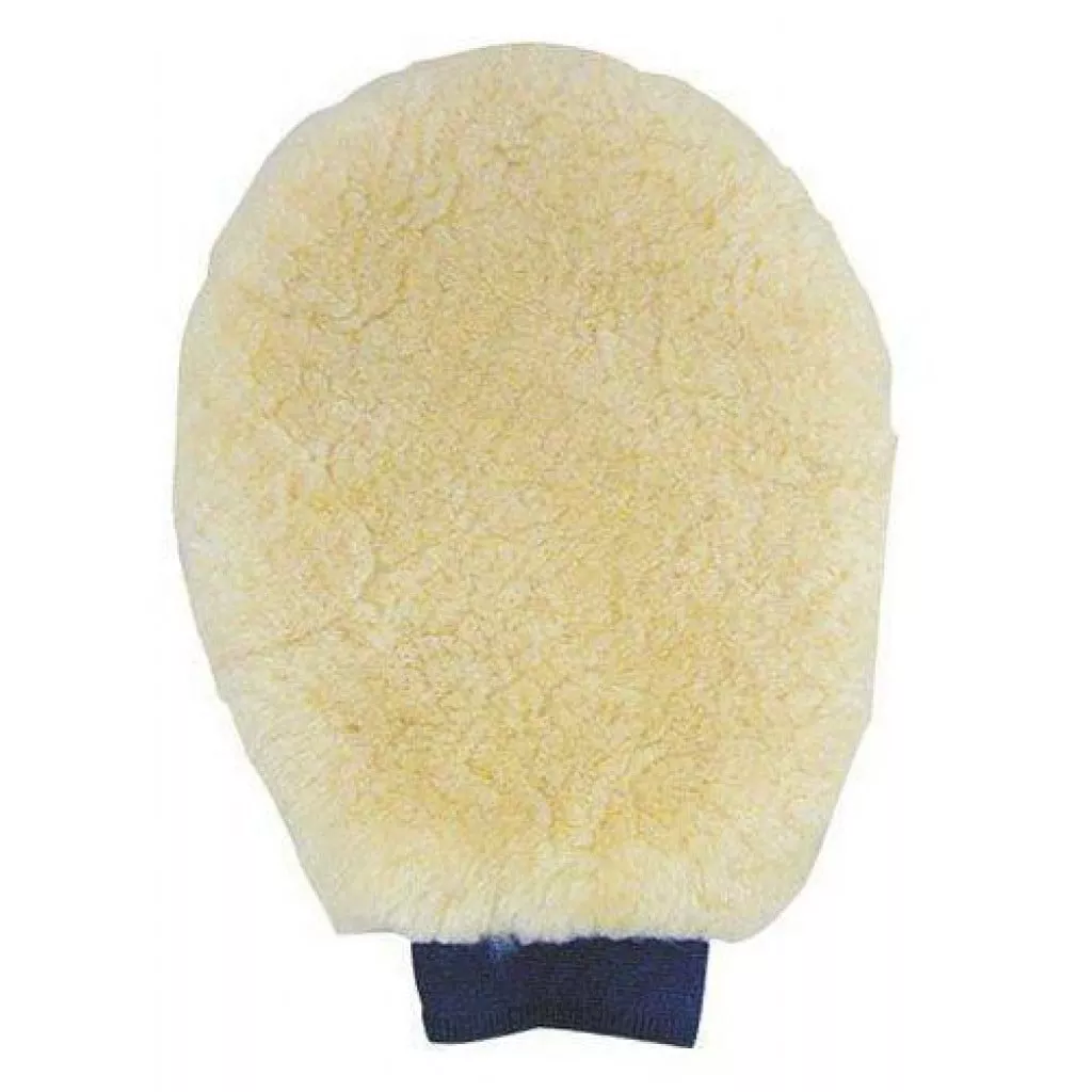HKM Real Lambswool Grooming Glove