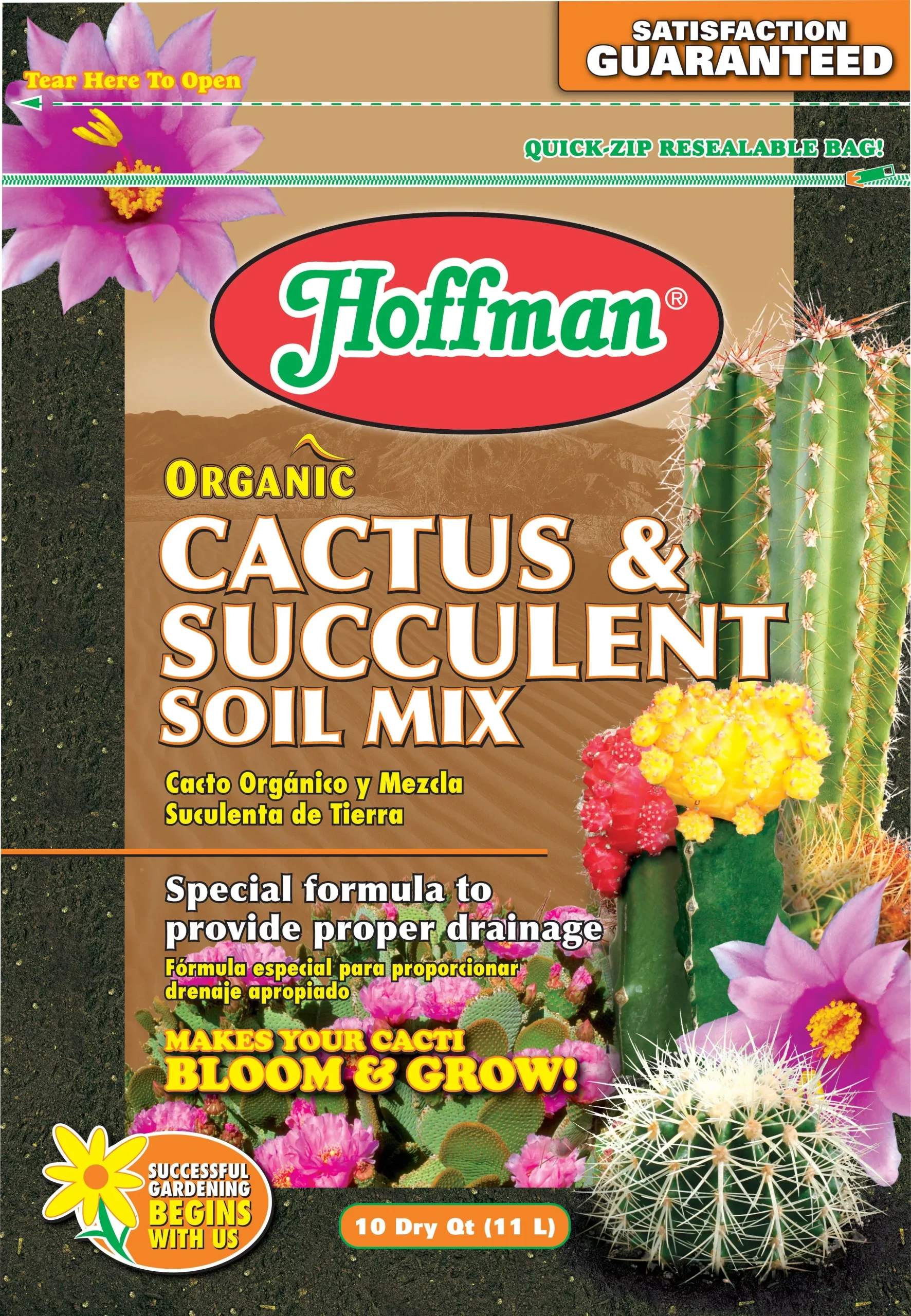 Hoffman Organic Cactus & Succulent Soil Mix, 10 QT