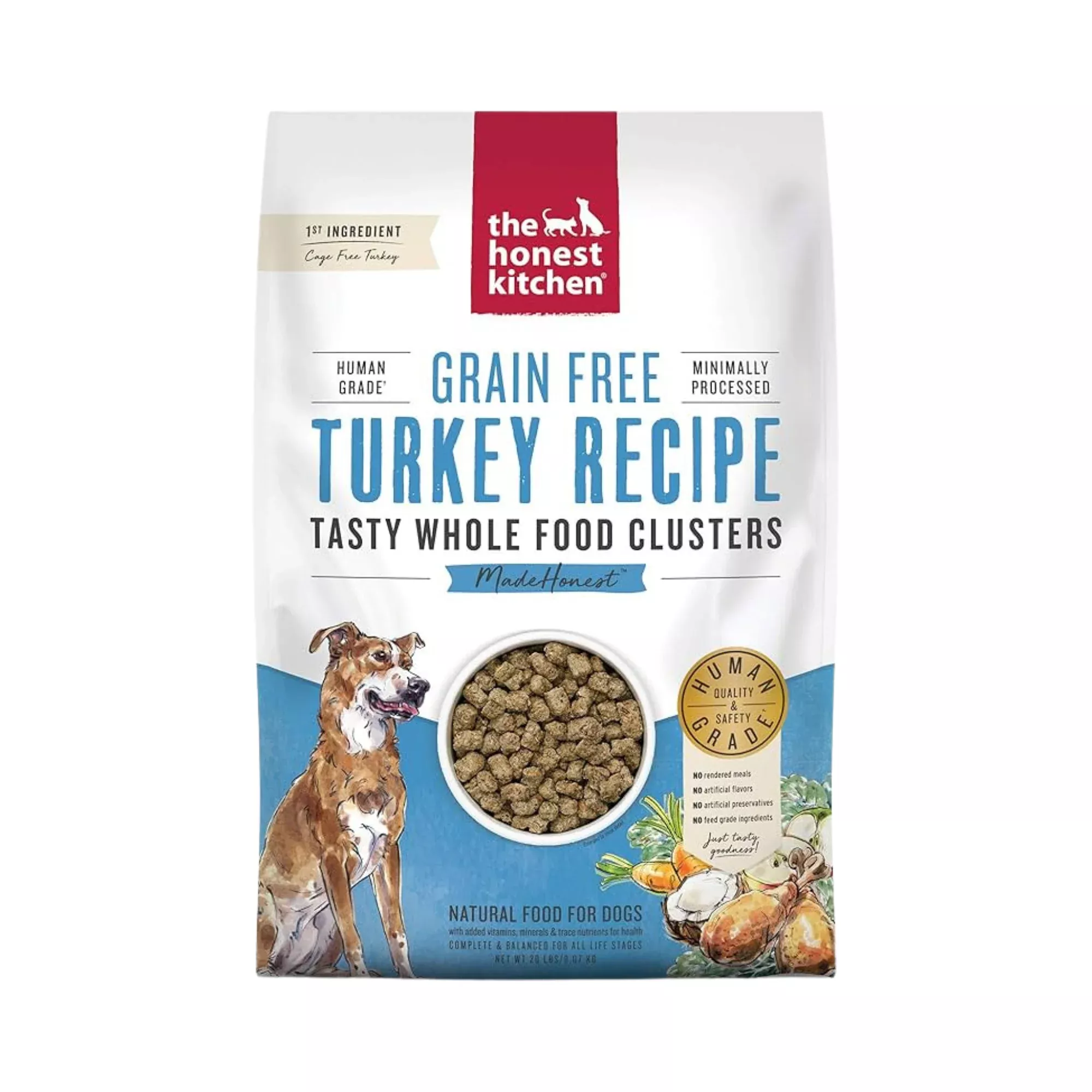 The Honest Kitchen Grain Free Whole Food Clusters Turkey