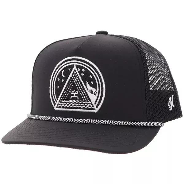 Hooey Western "Hooey Music" Black/White