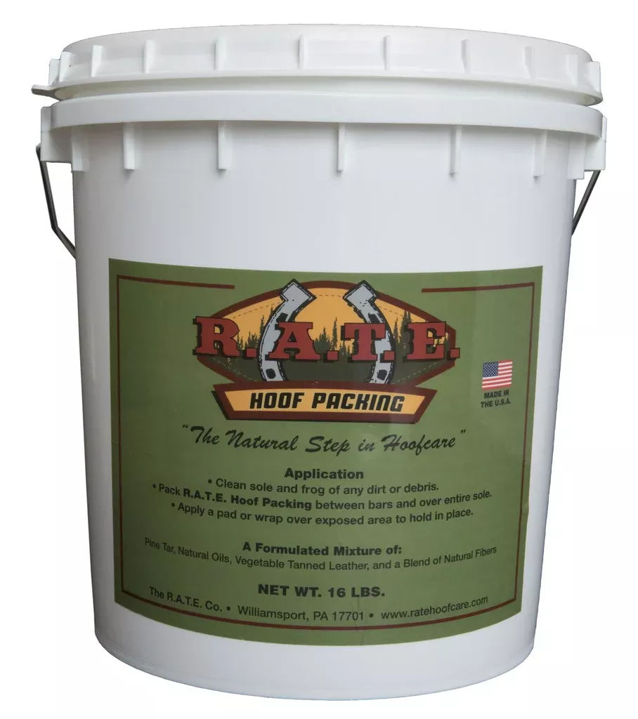 Hoof Packing, R.A.T.E 2 Gal Bucket -16 lbs