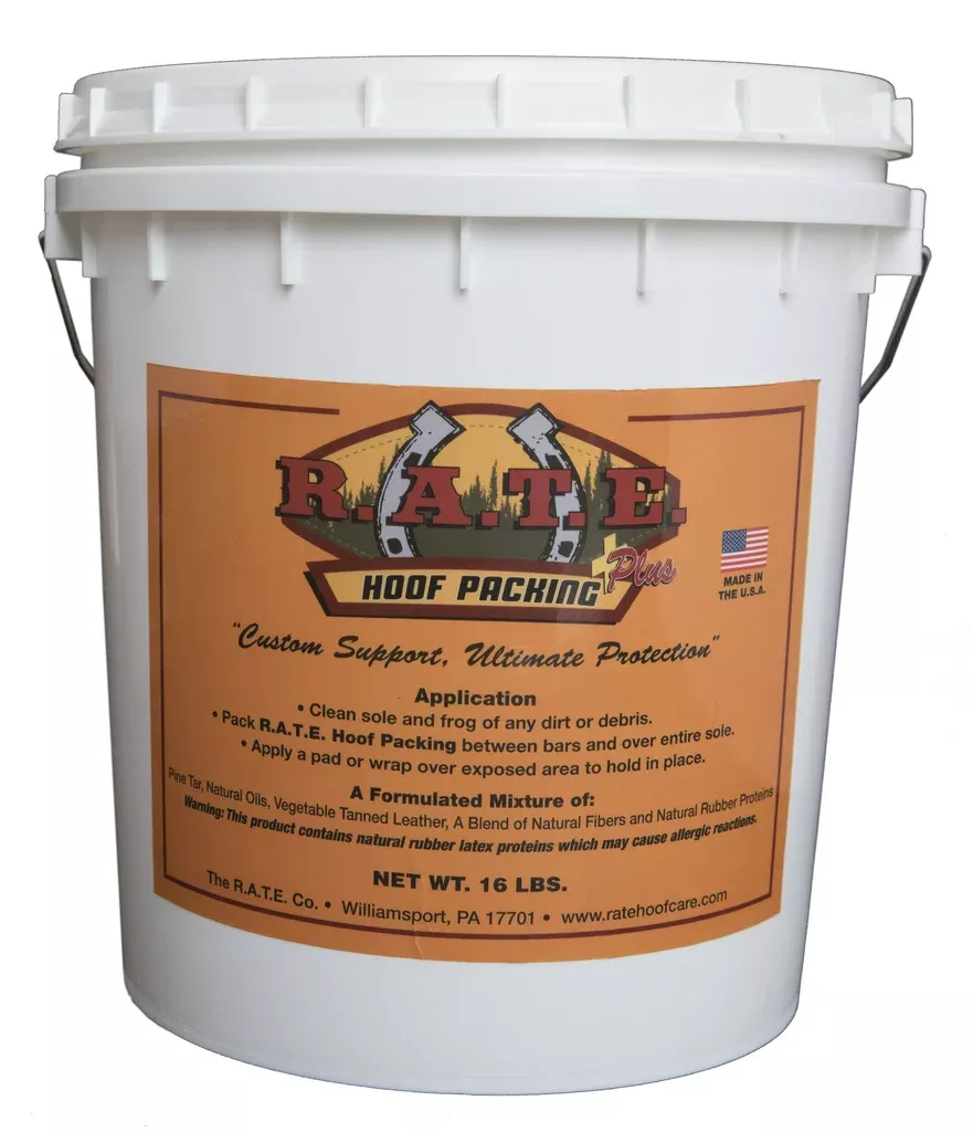 Hoof Packing, R.A.T.E, Plus 1 Gal - 8 lbs