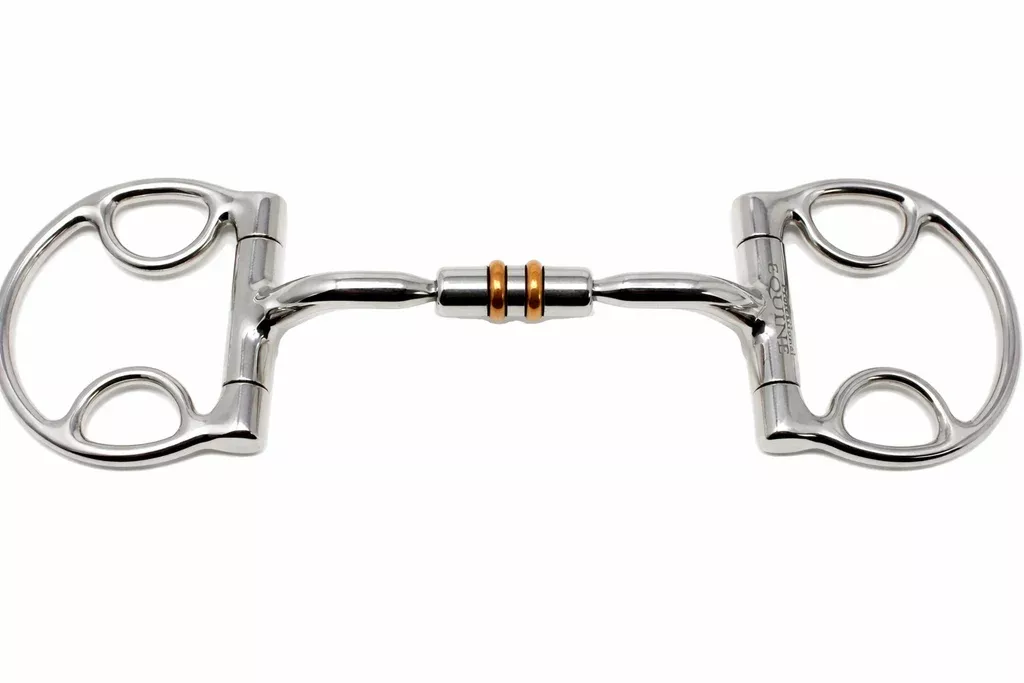 Horse Mouth Comfort Snaffle Gag Bit w/ Copper Rollers 35625