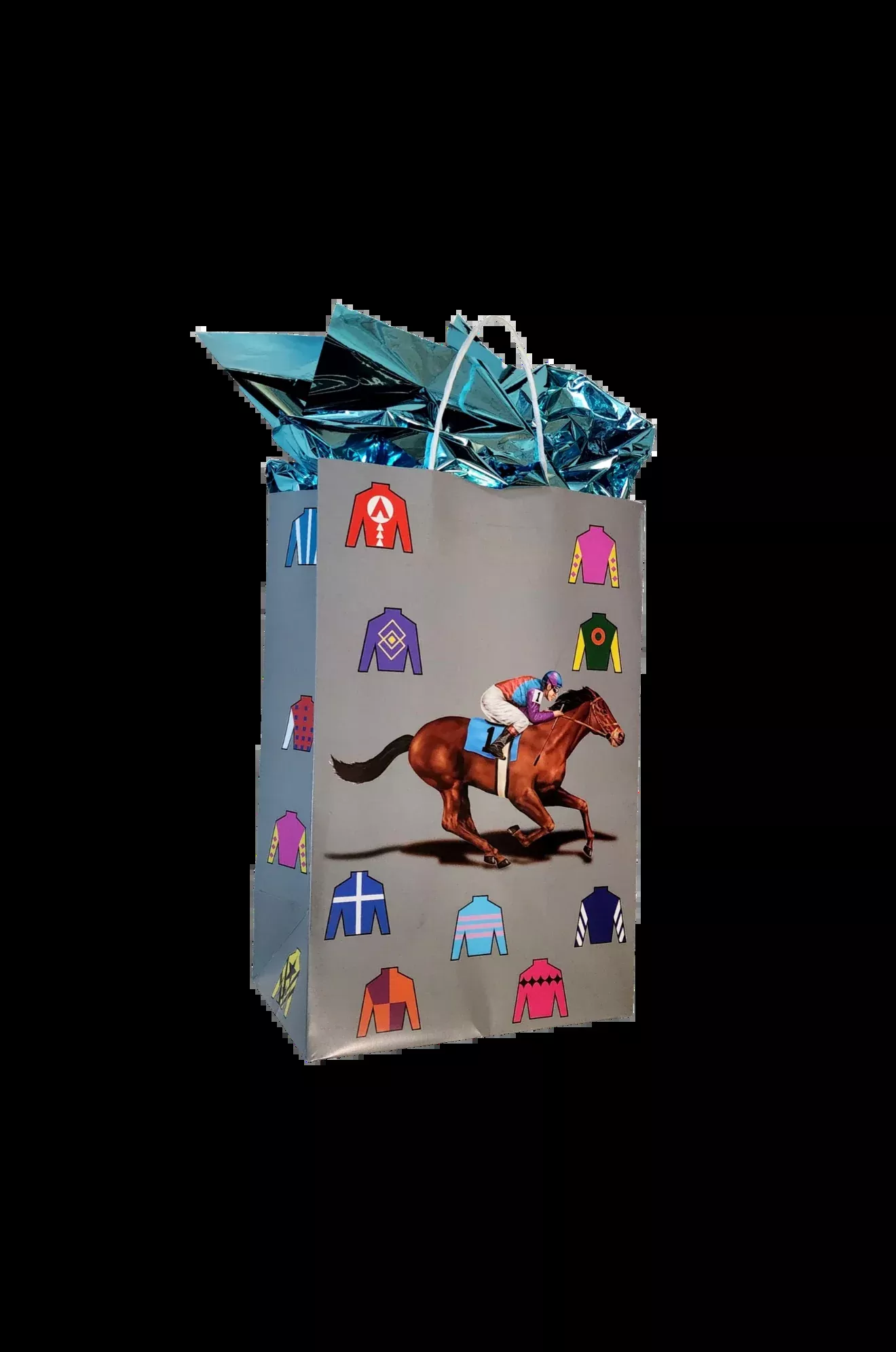 Horse Racing Themed Gift Bag