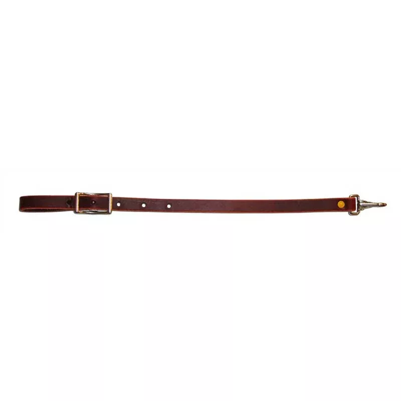 Horse Western Latigo Leather Back Cinch Connector Strap Snap 975B6013