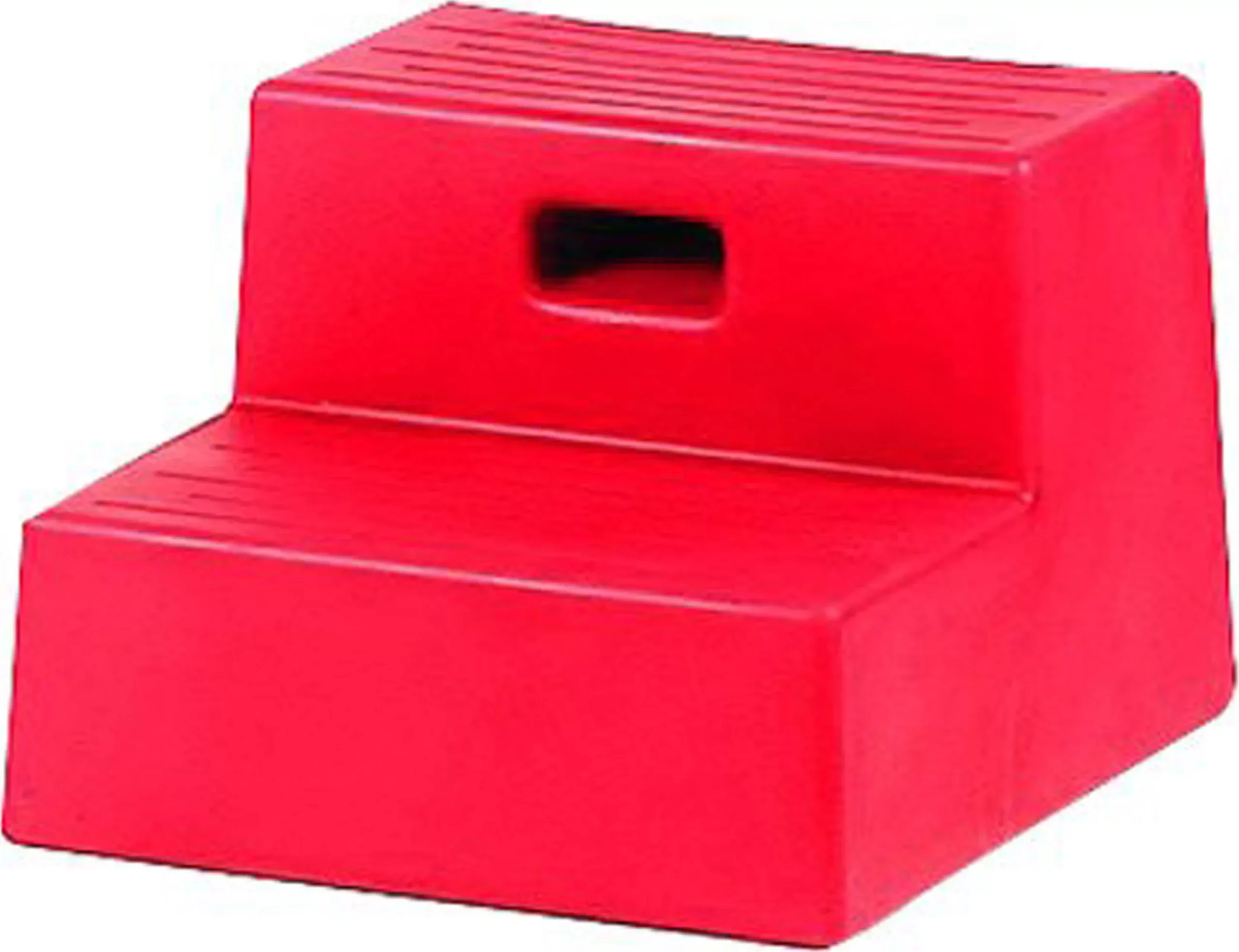 Horsemen's Pride 2-Step Mounting Block 15 x 18-3/4 in Red