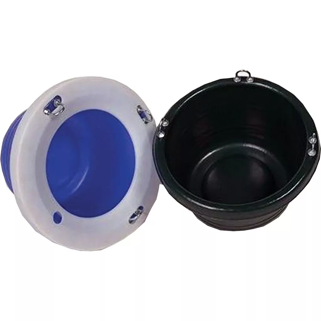 Horsemen's Pride Feeder Lip 18 qt Black
