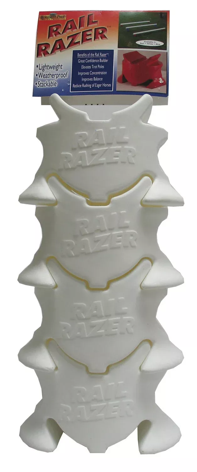 Horsemen's Pride Rail Razer White