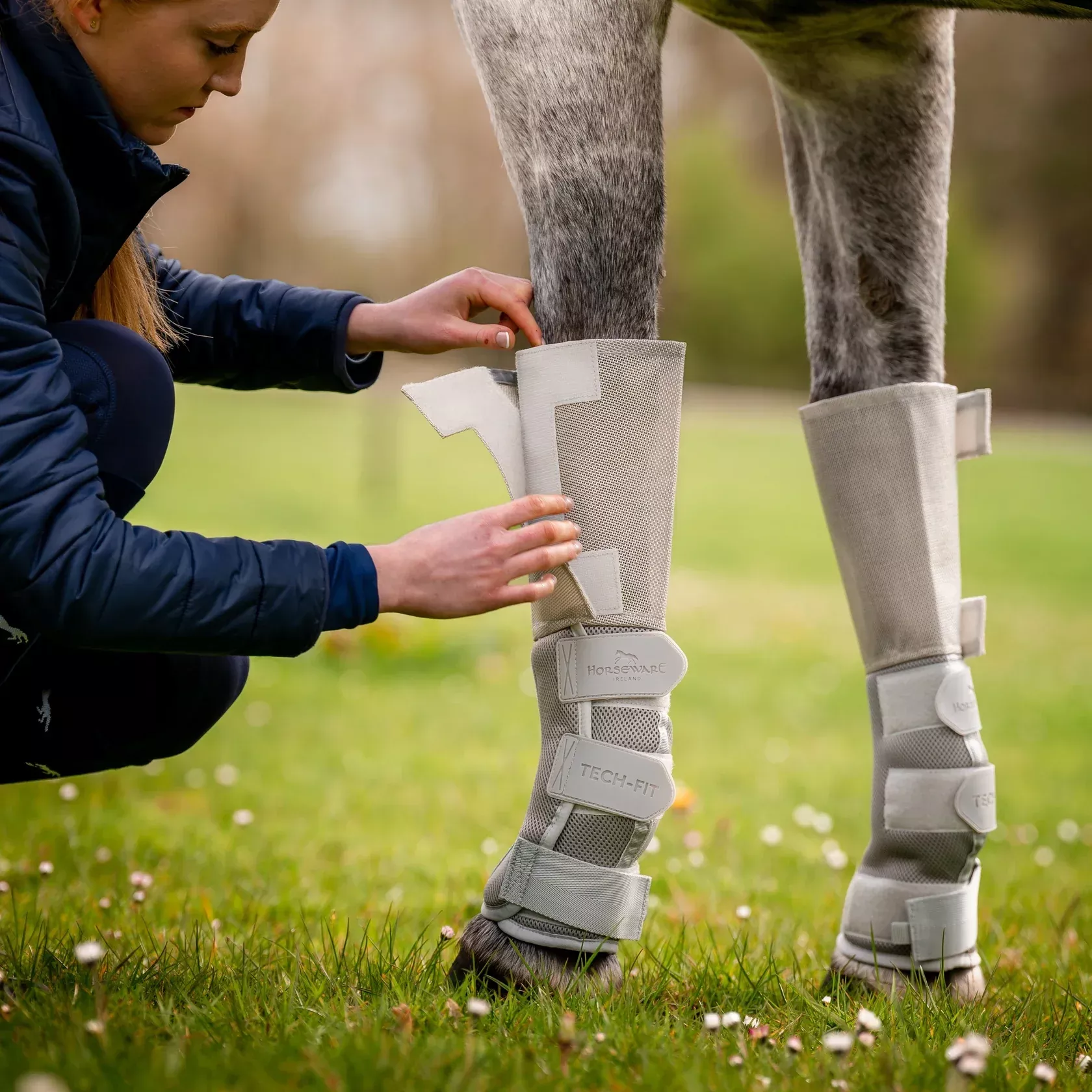 Horseware Rambo Tech-Fit Flyboots set of 4