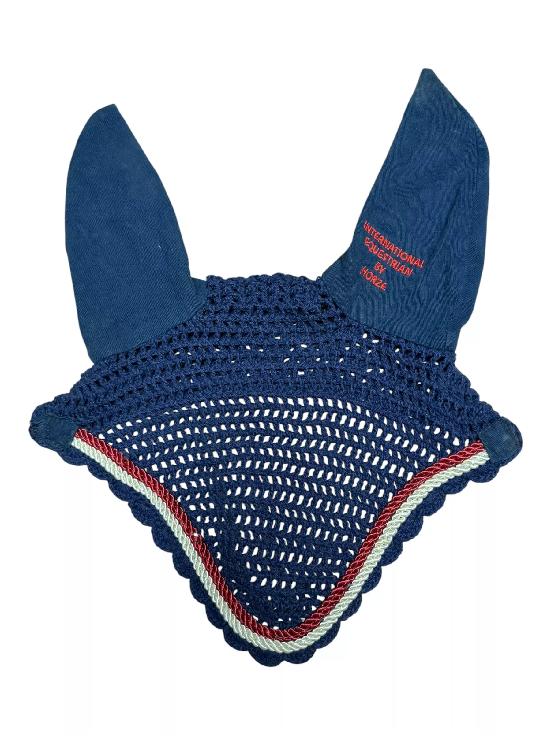 Horze Bonnet - Navy/Red/White - Approx F/S - USED