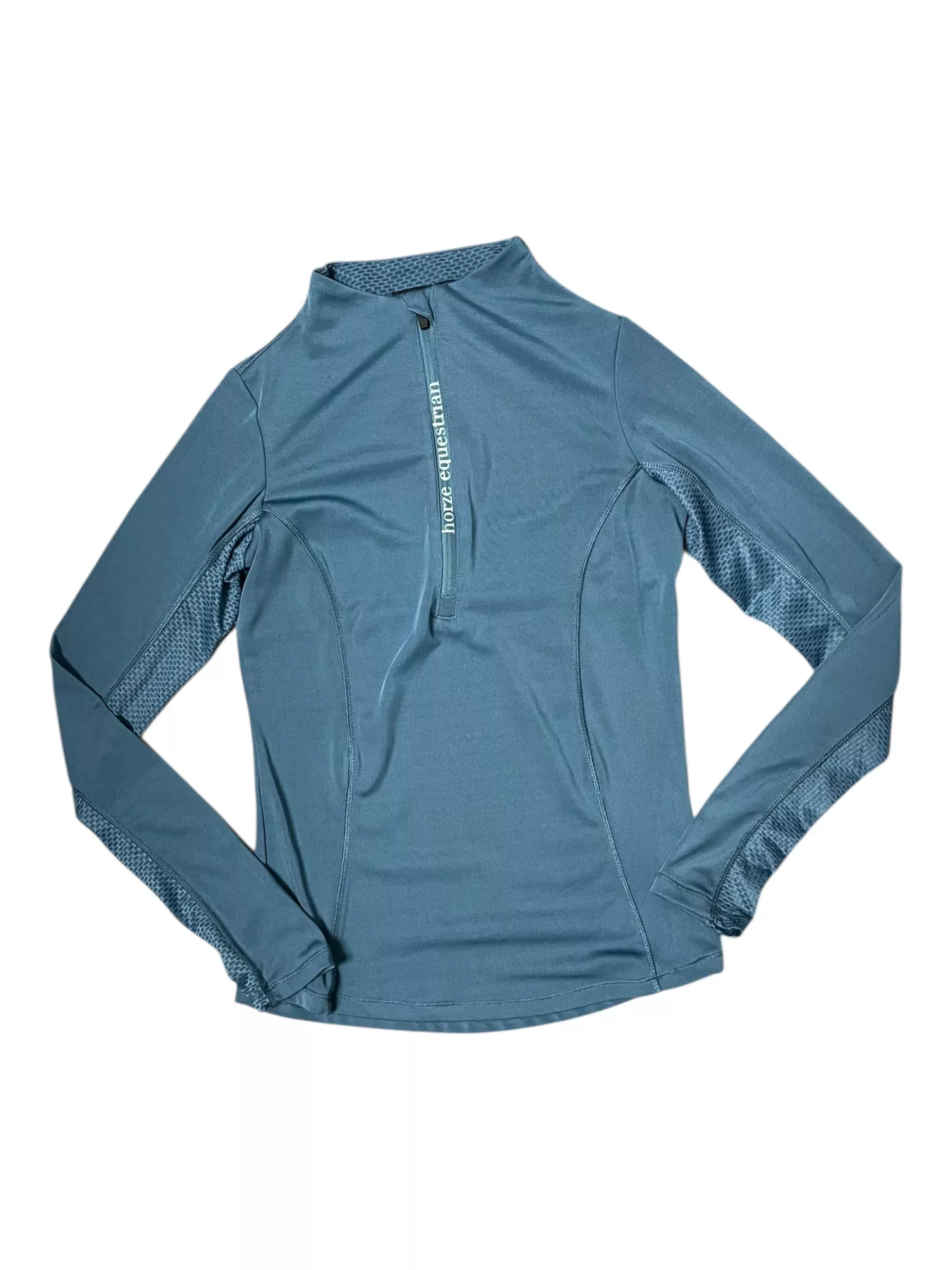 Horze Vented LS Baselayer - Dusty Blue - US 4 (Approx S) - USED