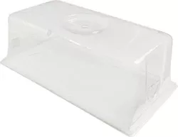 Hydrofarm Vented Humidity Dome, 7.5 in, Clear