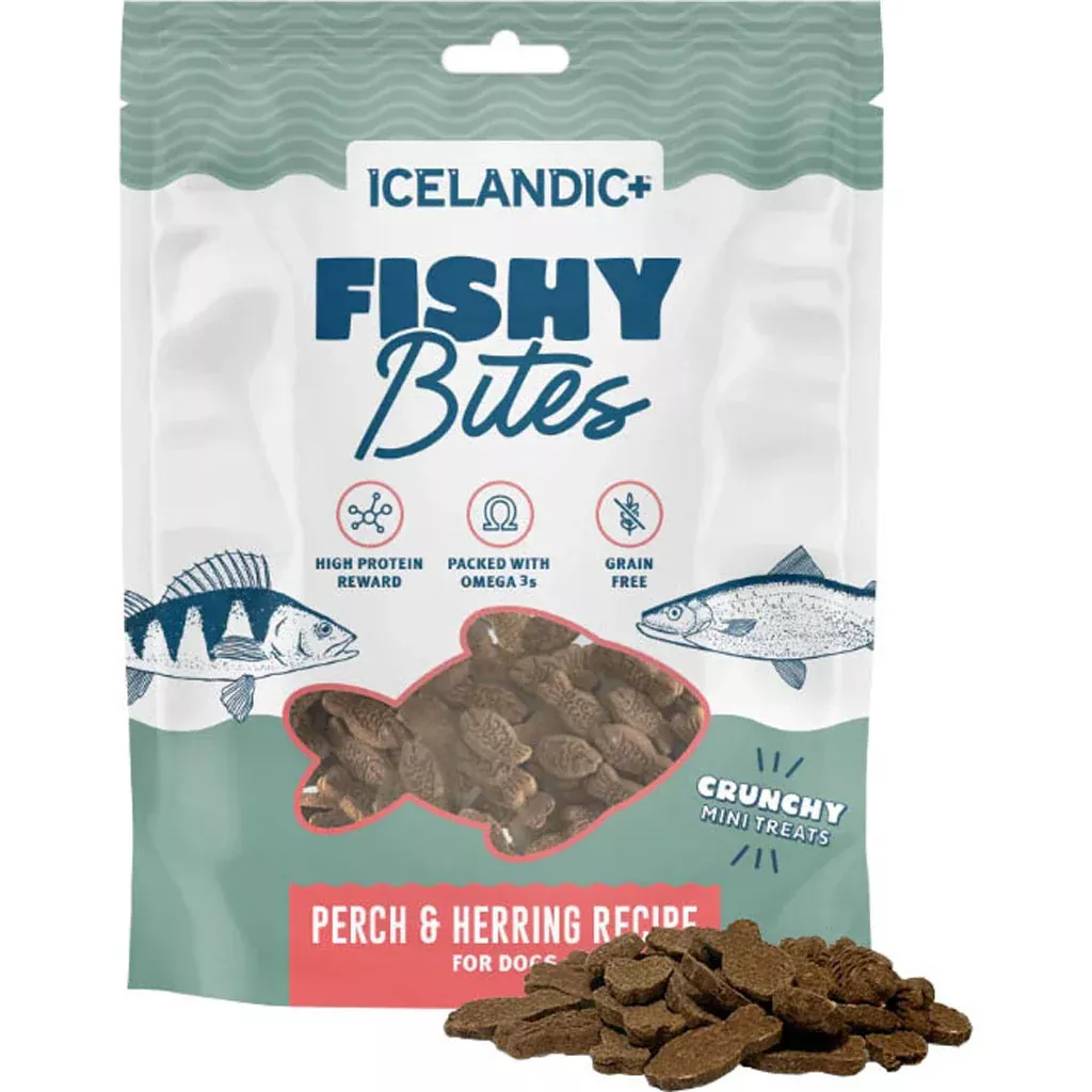 Icelandic+ Fishy Bites Dog Treats 2 oz