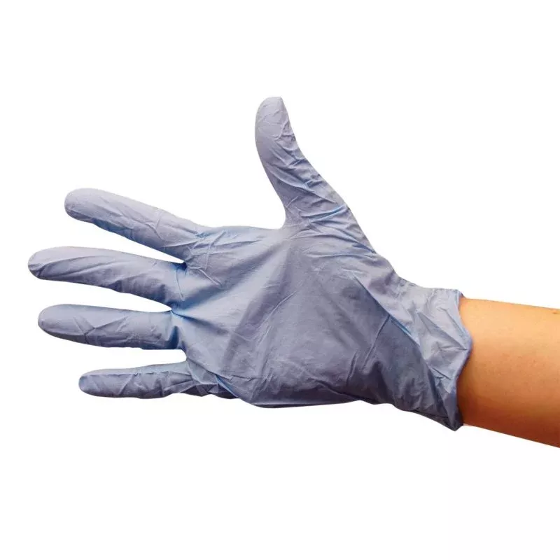 Ideal Blue Nitrile Gloves - 10 Pack