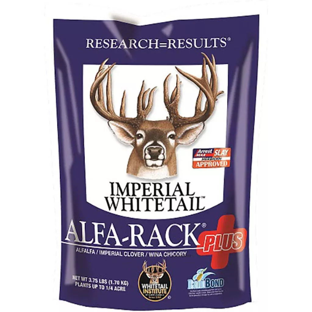 Imperial Whitetail Alfa-Rack Plus Food Plot Seed, 16.5 lb
