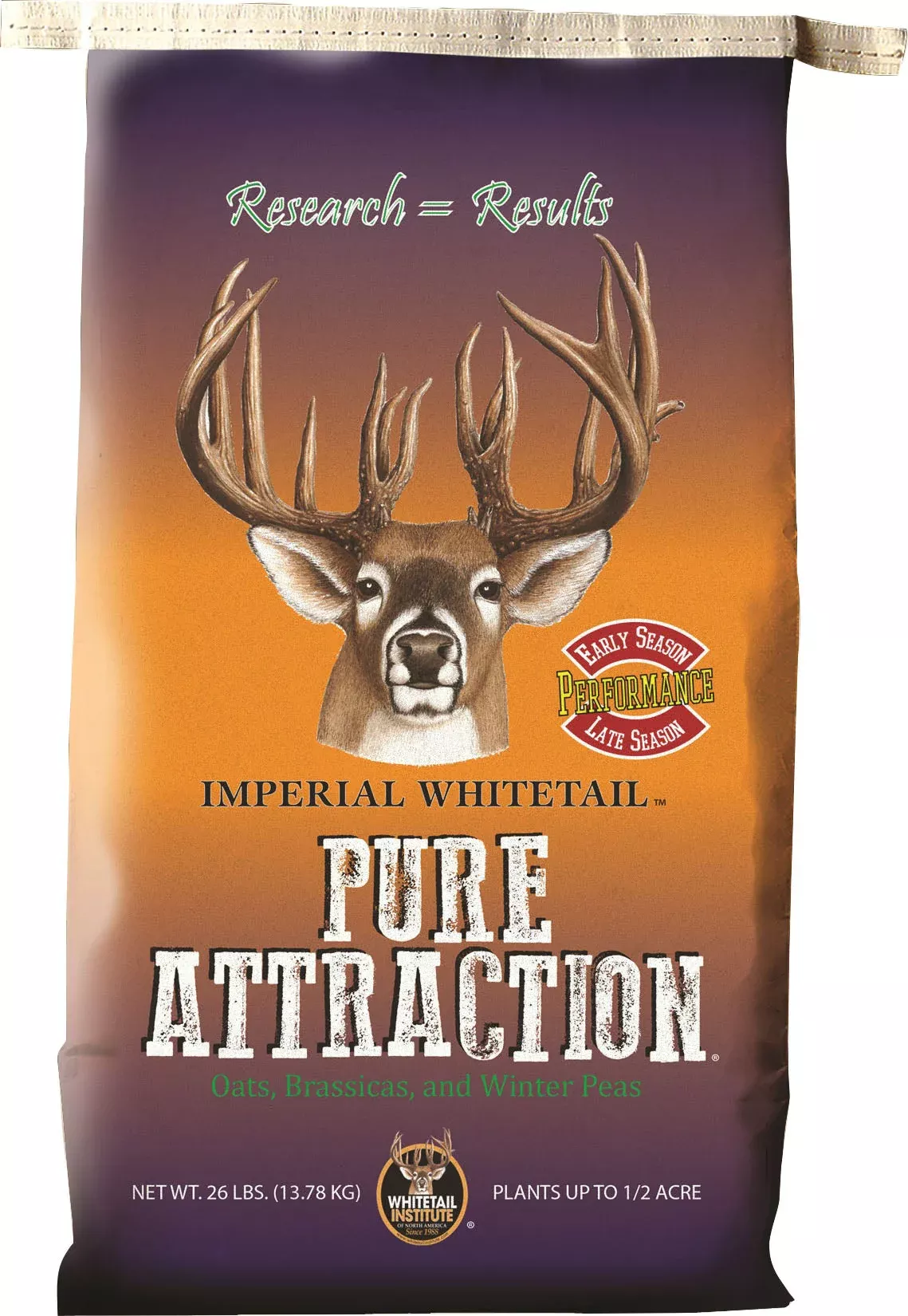 Imperial Whitetail Pure Attraction Food Plot Seed 13 lb