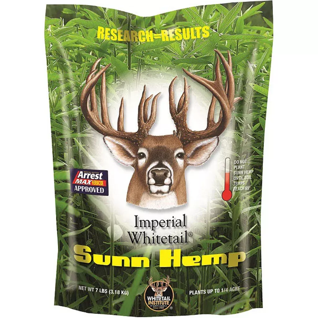 Imperial Whitetail Sunn Hemp Food Plot Seed, 7 lb