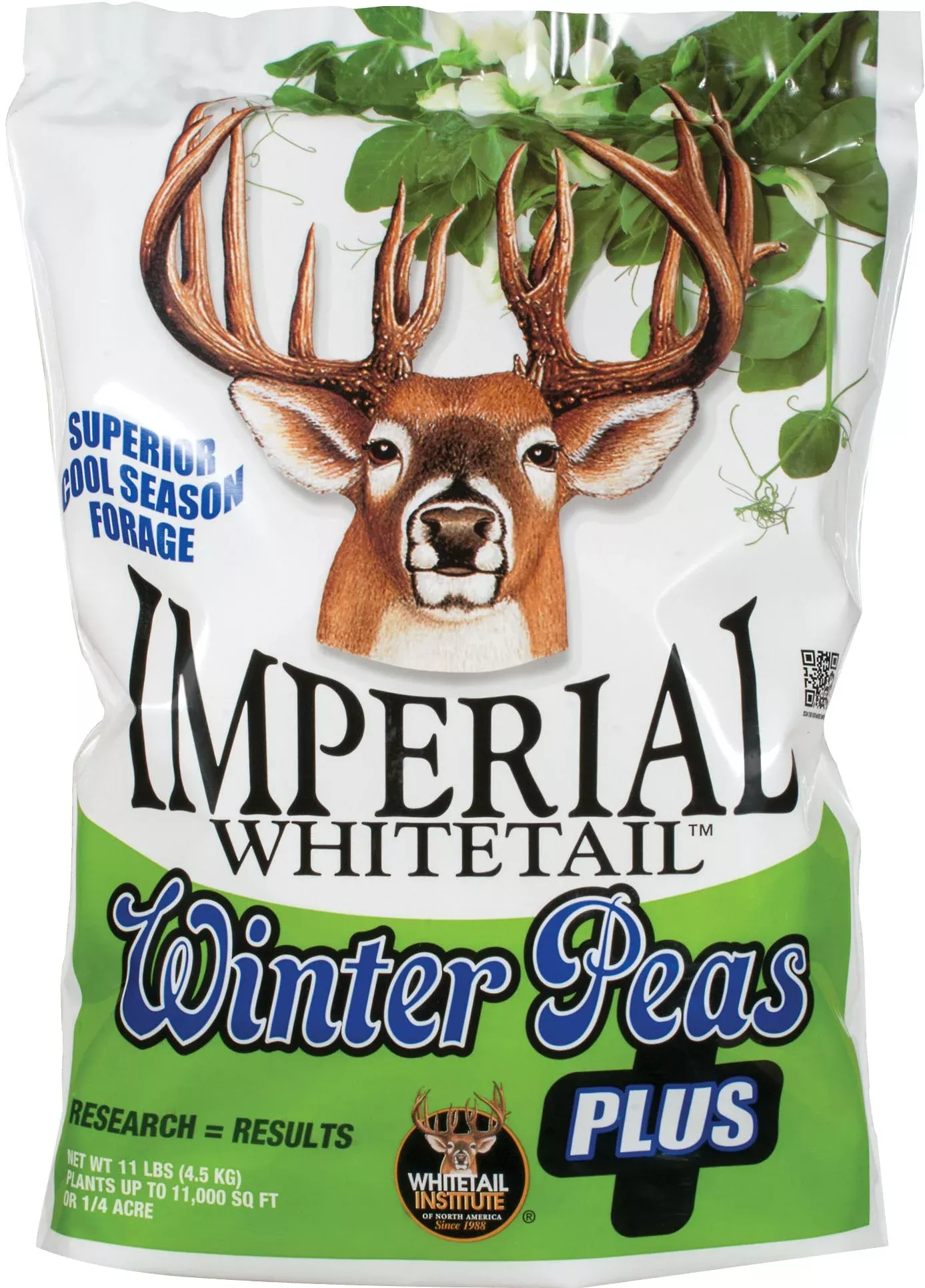 Imperial Whitetail Winter Peas Plus Food Plot Seed, 11 lb