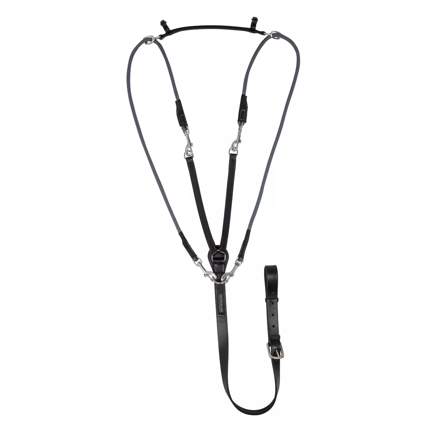 Italian Leather and Round Nylon Chambon