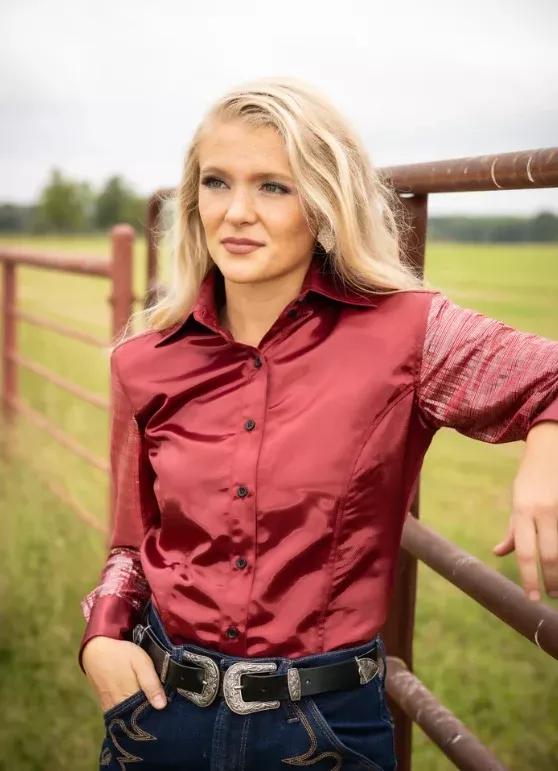 Jewel Garnet Performance Arena Shirt